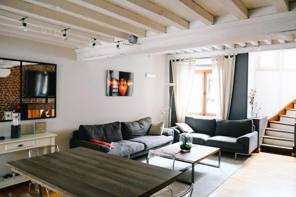Magnifique Duplex De 90M² Au Coeur De Lille Apartment Exterior foto